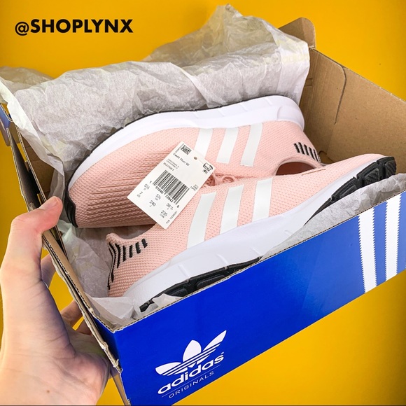 Adidas Women’s Swift Run in Ice Pink - Picture 6 of 7